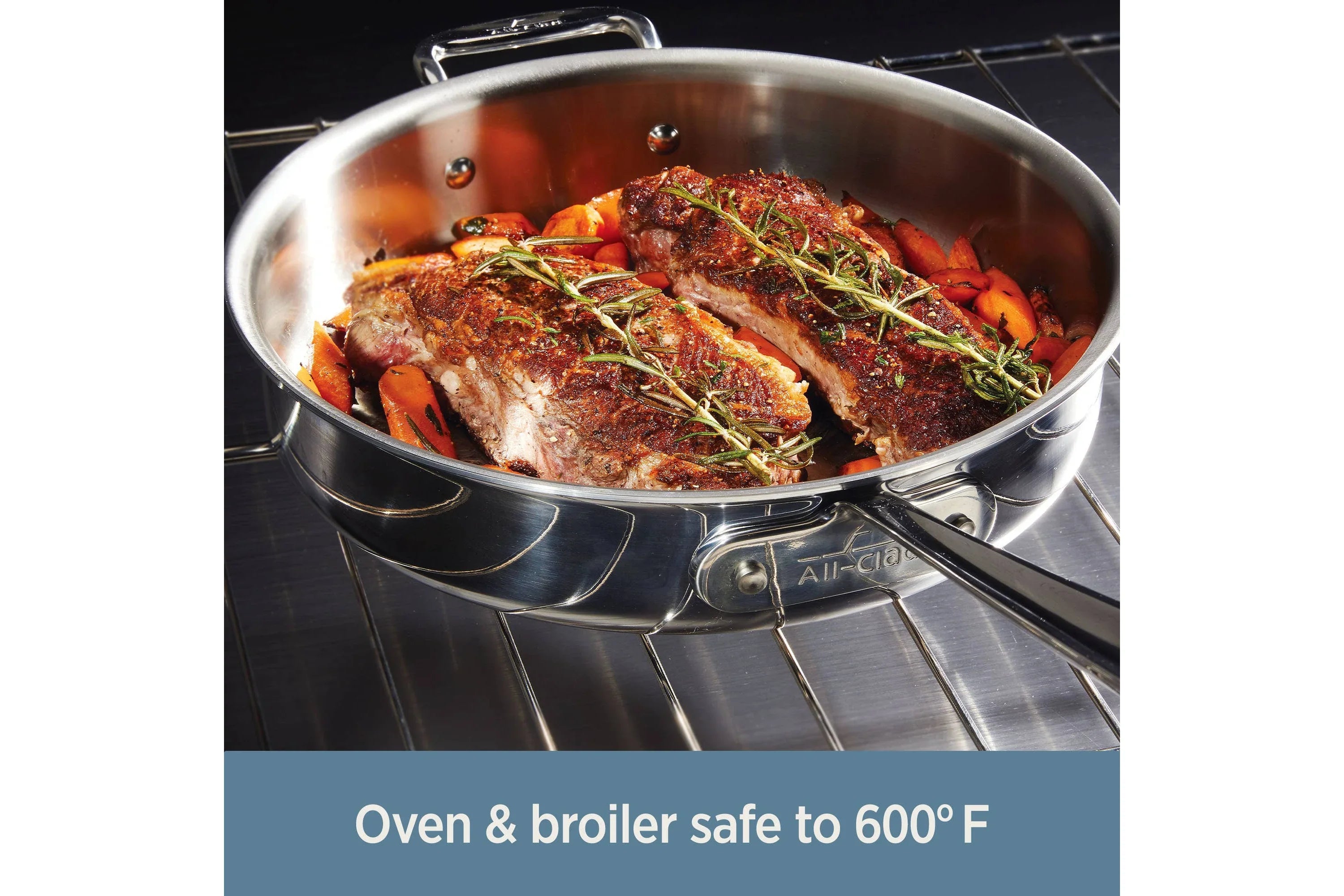 All-Clad 4203 | Cookware | Straight Sided Saucepan 3 Qt