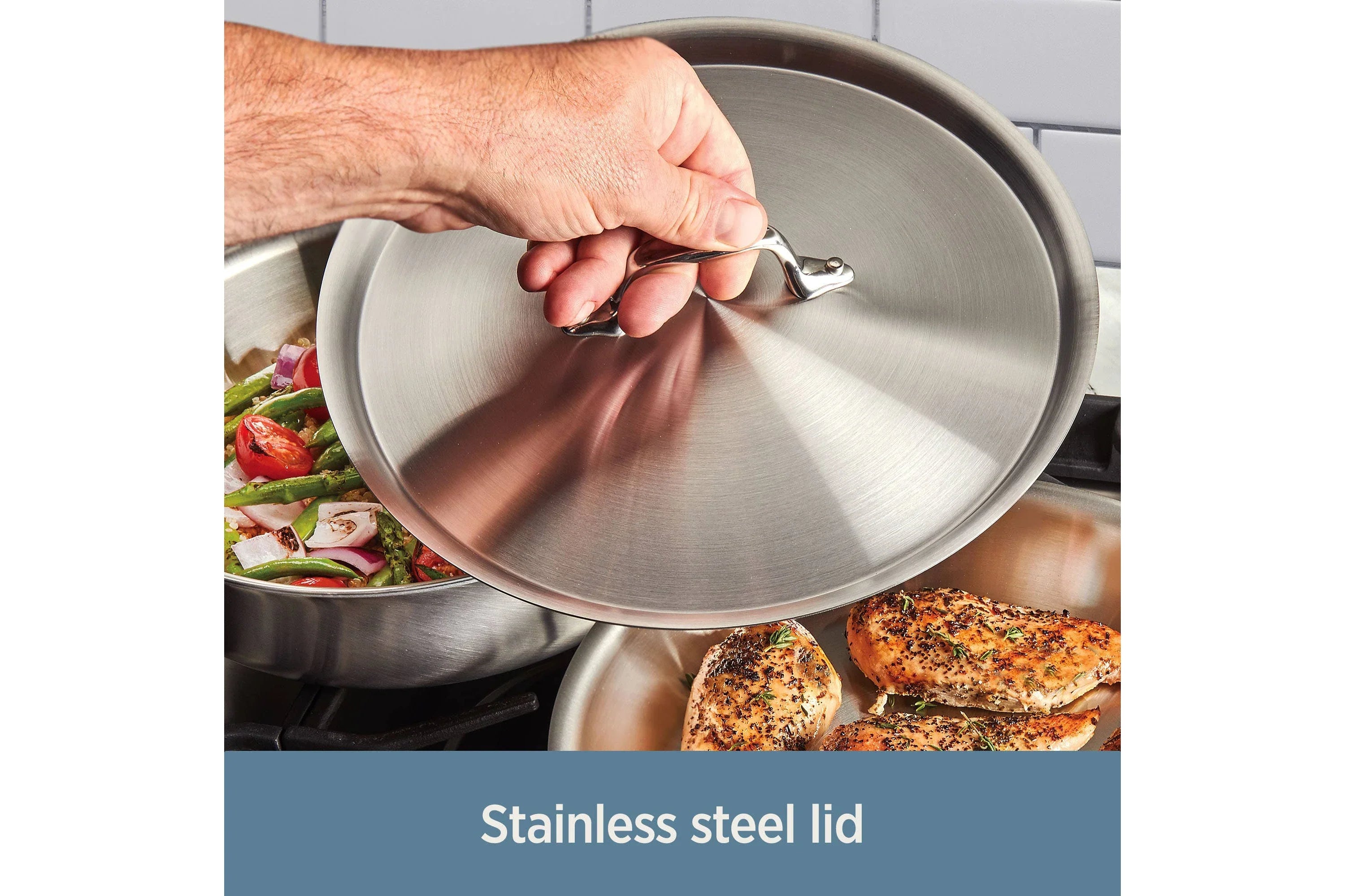 All-Clad 4203 | Cookware | Straight Sided Saucepan 3 Qt