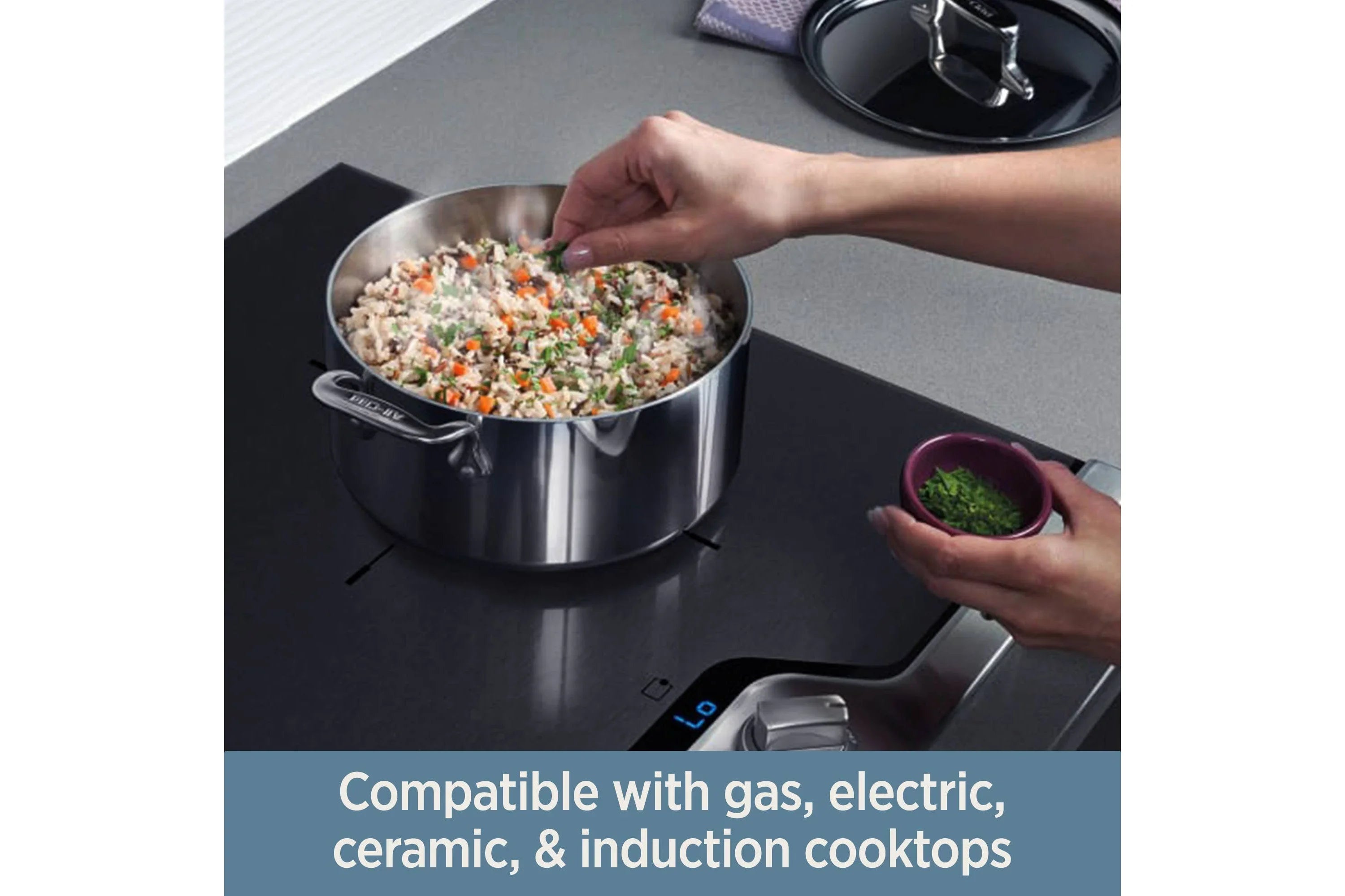 All-Clad 4203 | Cookware | Straight Sided Saucepan 3 Qt