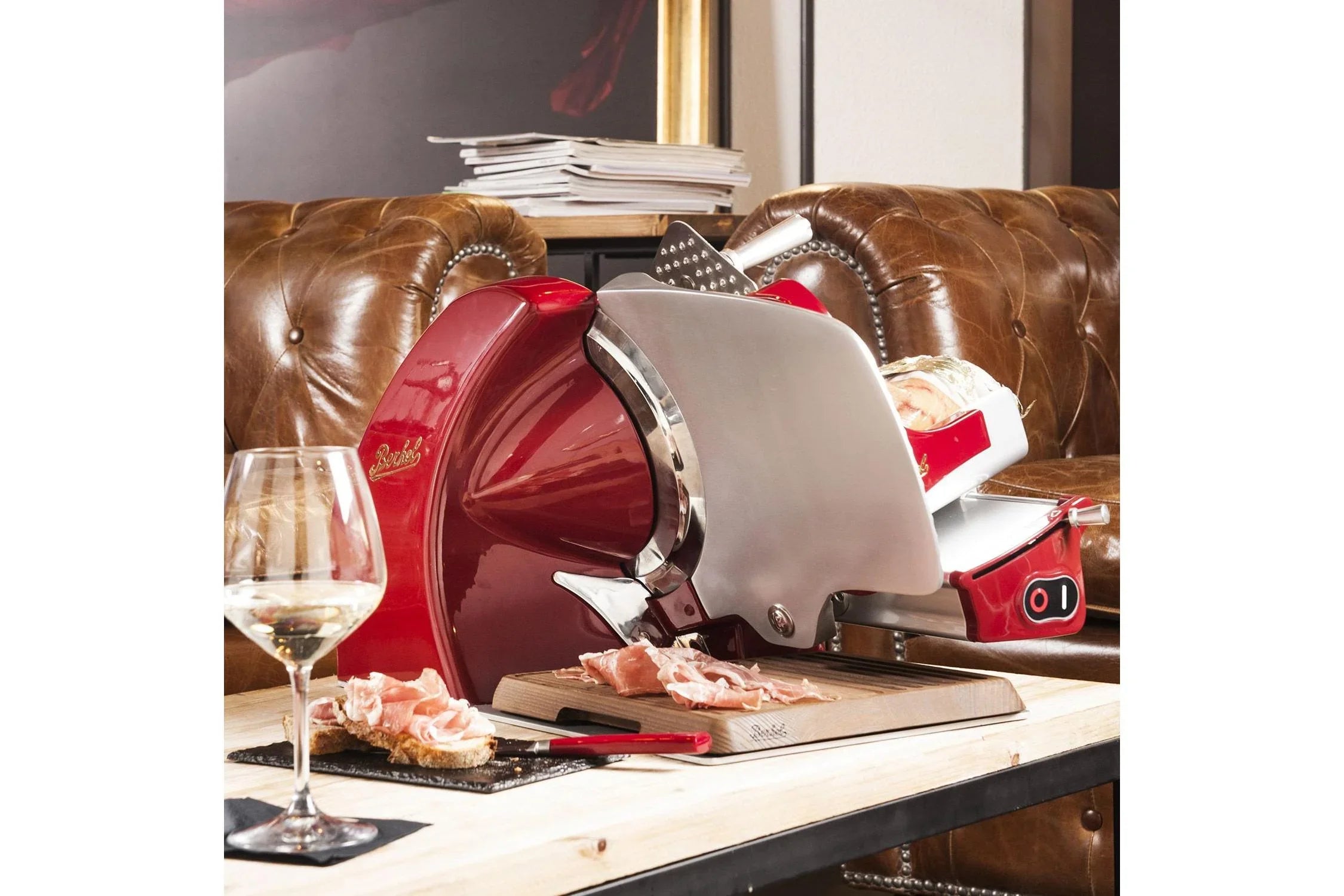 Berkel 47111 Home Line 250 Red Slicer Electric