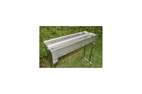 Milano HTM 1000-88 Milano Grande Large Stainless Steel Grill holding 88 skewers with St. St. collap