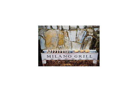 Milano HTM 1000-44 Milano Grill Stainless steel Grill holding 44 skewers with St. St. collapsible l