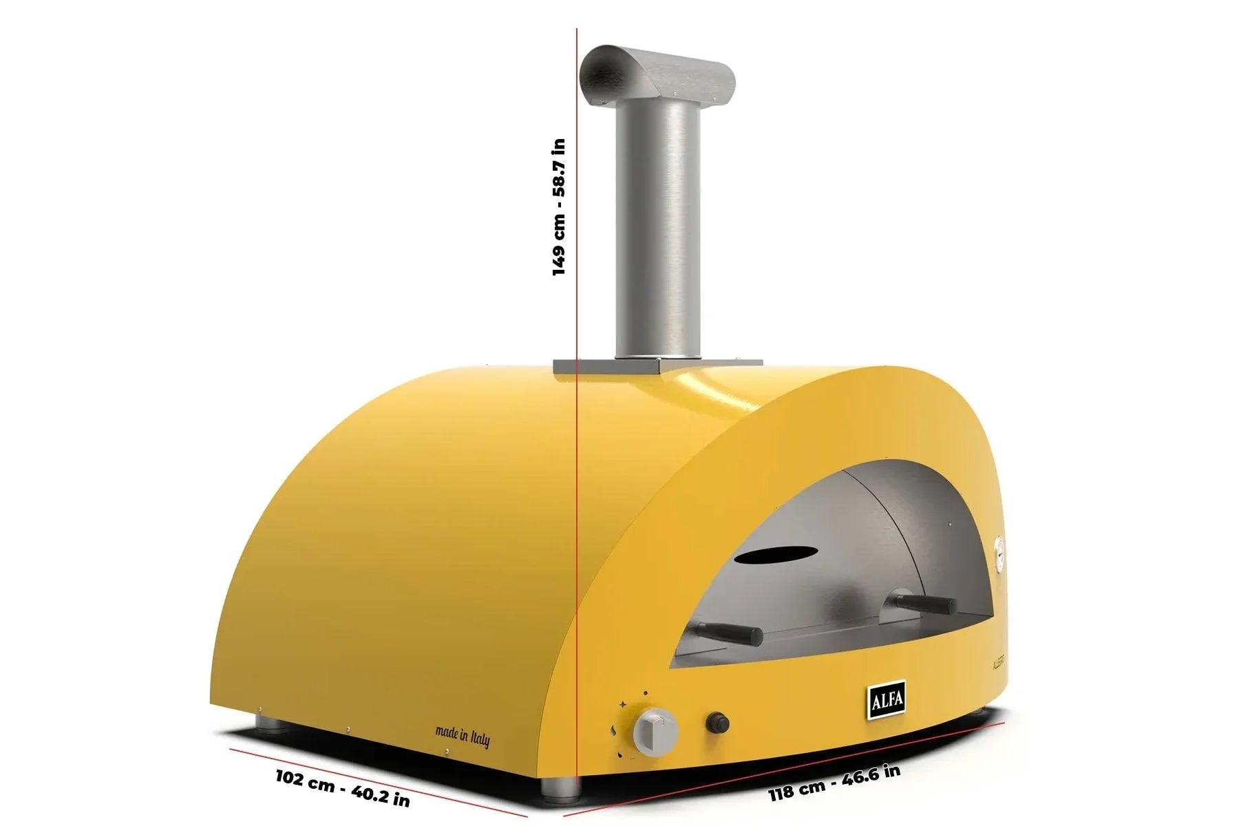 Alfa FXMD-5P-MGIAI-U | Pizza Oven | Fits Five 10-12 Inch Pizzas