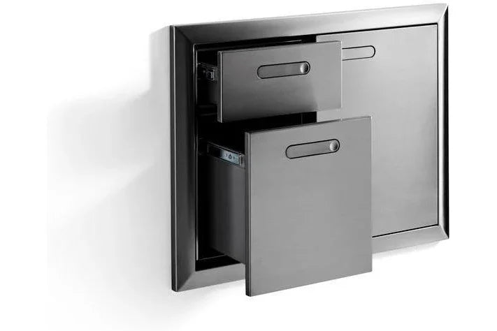 Lynx LSA | 30", 36", 42"  Storage Door & Double Drawer Combination | Ventana Collection