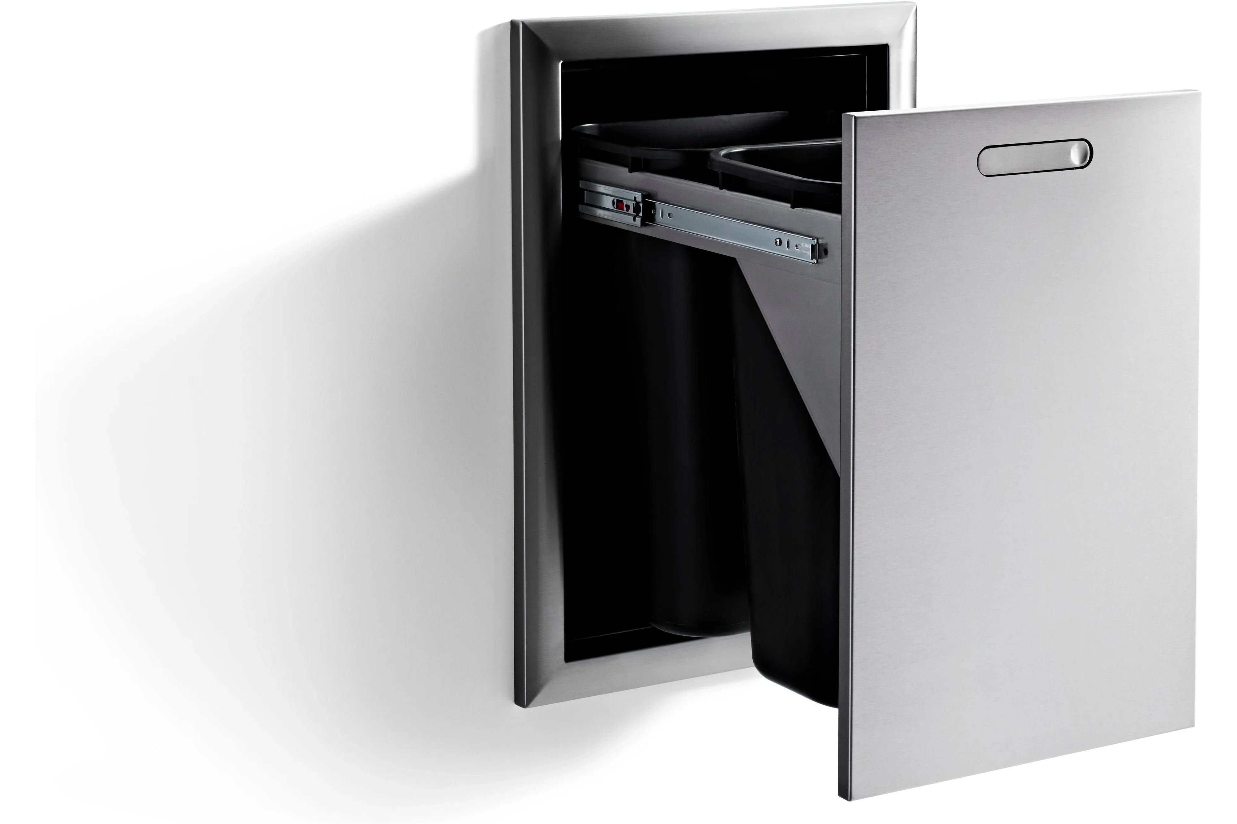 Lynx L20TR-4 | Outdoor Trash and Recycle Center | Lynx Ventana Collection