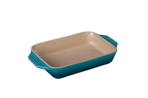 LE CREUSET  PG1047S-3217 3 L Rectangular Dish Carribean