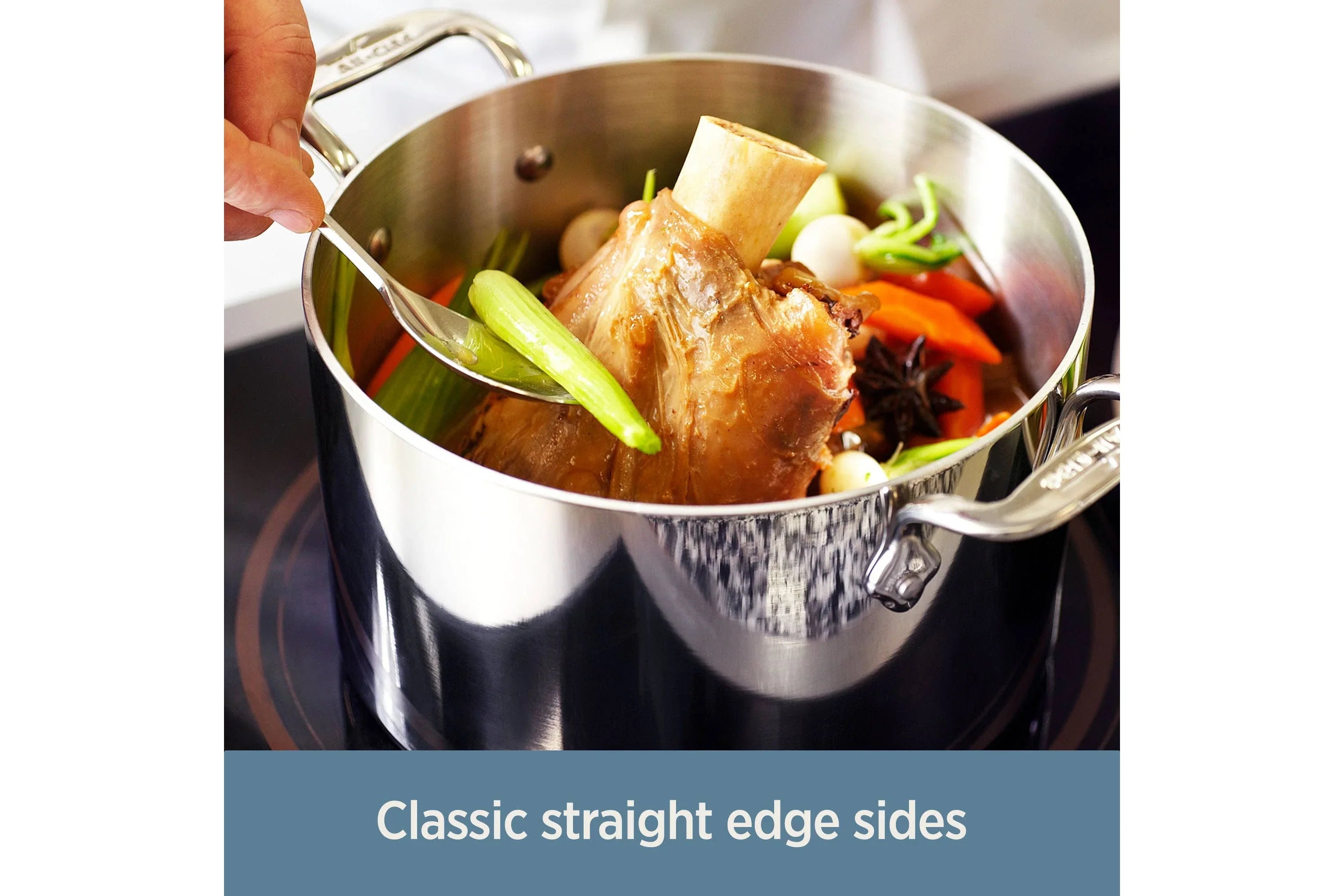 All-Clad 4203 | Cookware | Straight Sided Saucepan 3 Qt