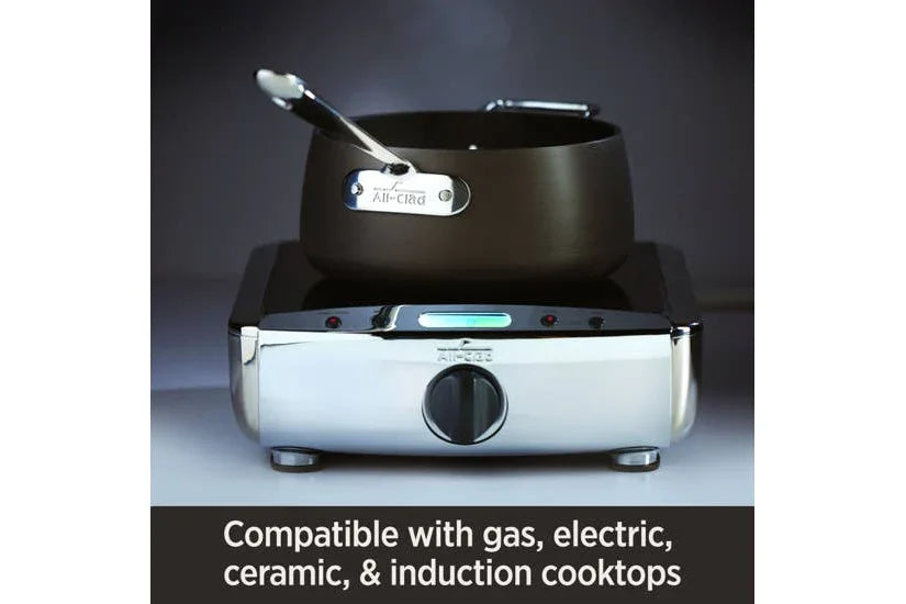 All-clad E1005264 | Saute Pan with Lid | Hard Anodized Aluminum